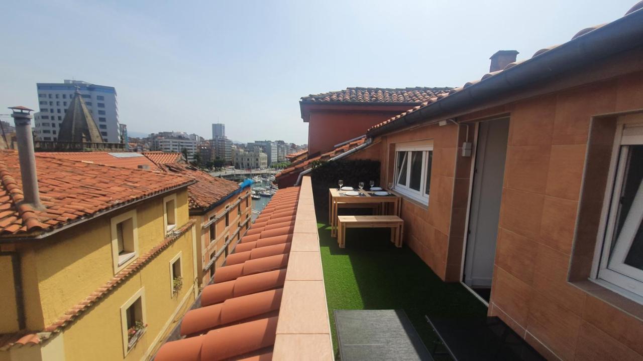 Las Terrazas De Gueeli 6 Pax Wifi - Garaje - Vistas - Vut-3391-As Gijon Ngoại thất bức ảnh