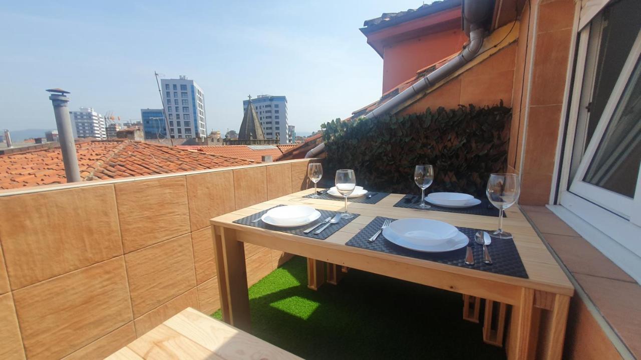 Las Terrazas De Gueeli 6 Pax Wifi - Garaje - Vistas - Vut-3391-As Gijon Ngoại thất bức ảnh