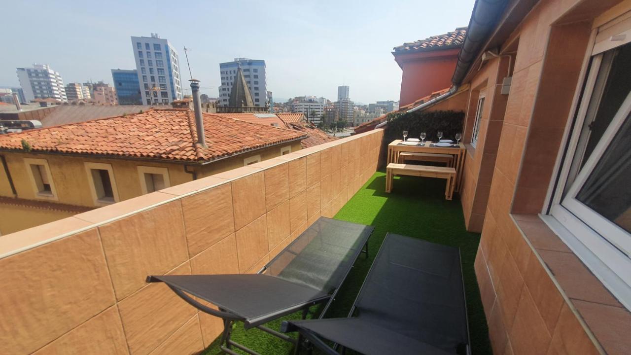 Las Terrazas De Gueeli 6 Pax Wifi - Garaje - Vistas - Vut-3391-As Gijon Ngoại thất bức ảnh