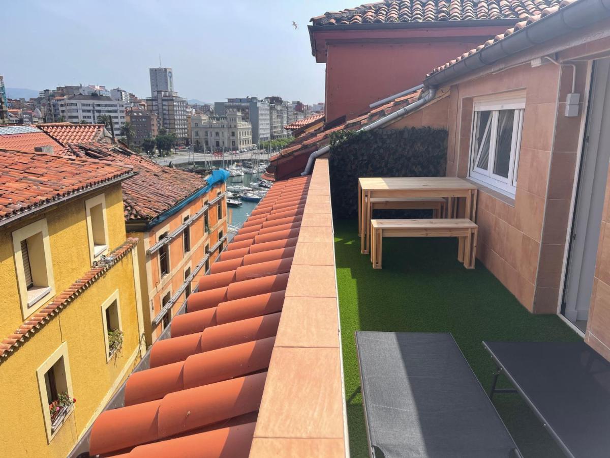 Las Terrazas De Gueeli 6 Pax Wifi - Garaje - Vistas - Vut-3391-As Gijon Ngoại thất bức ảnh